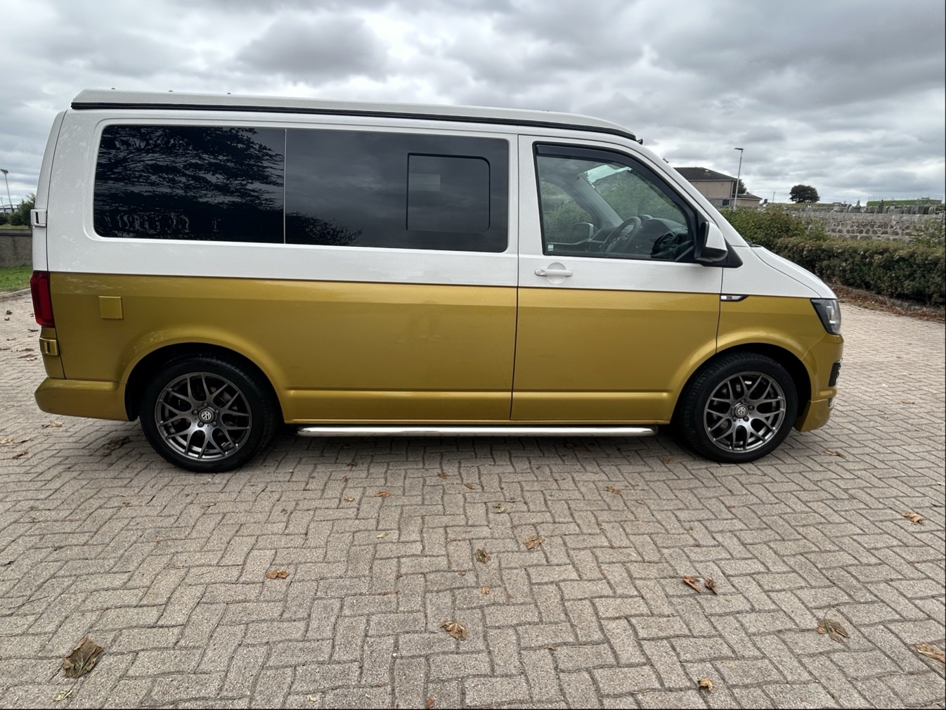 VW T6 Campervan – 4 Berth, Fully Serviced, Low Mileage, Quality Conversion. side photo 2