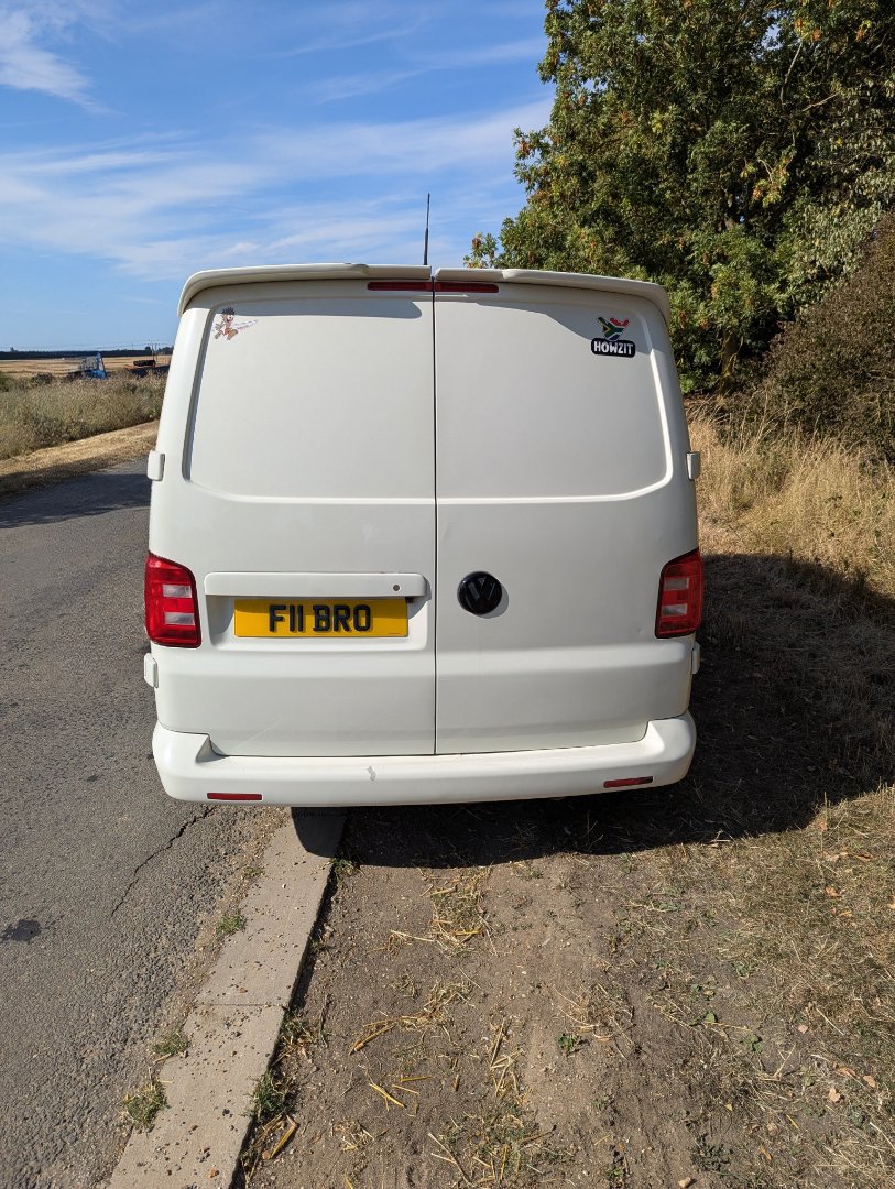 VW T5 with T6 Front End Upgrade side photo 3