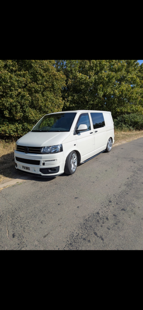 VW T5 with T6 Front End Upgrade
