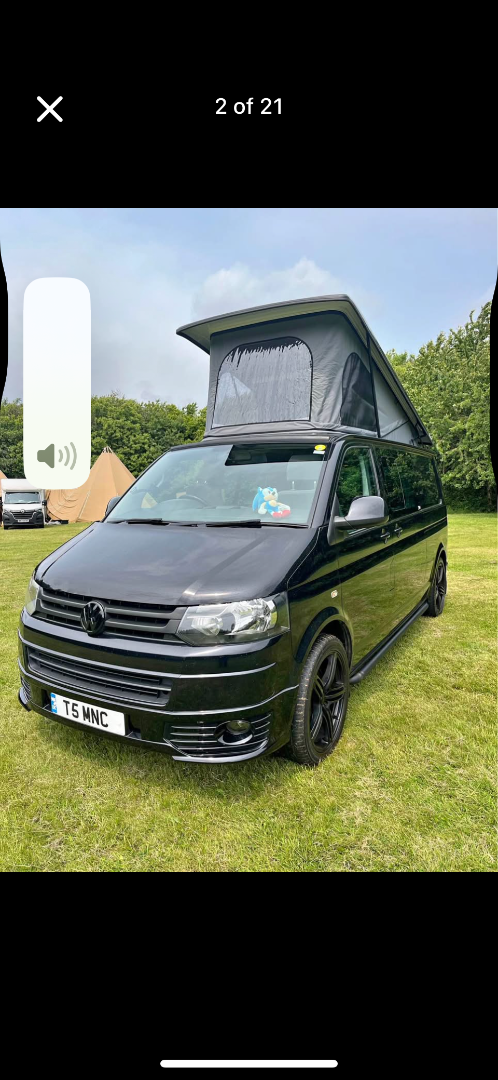 Volkswagen Campervan side photo 2