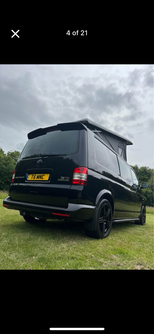 Volkswagen Campervan side photo 3