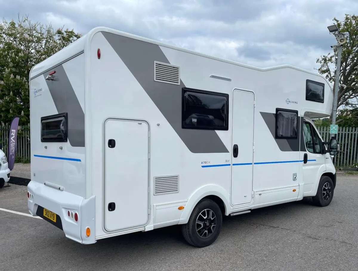 2021 Adria A70DK Auto Motorhome side photo 3