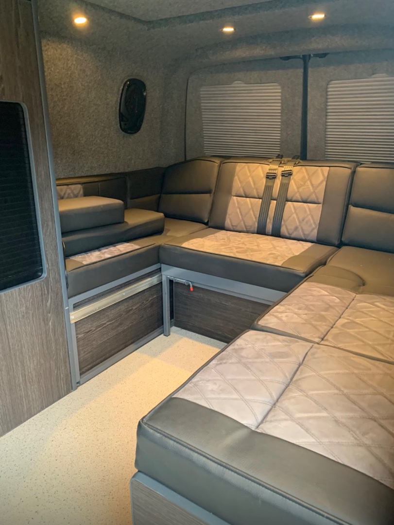 Volkswagen T6.1 2021 LWB High Line Camper, Low Mileage, Ushape Seating side photo 1