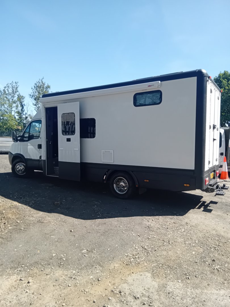 Amazing Iveco Daily off Grid Campervan side photo 4