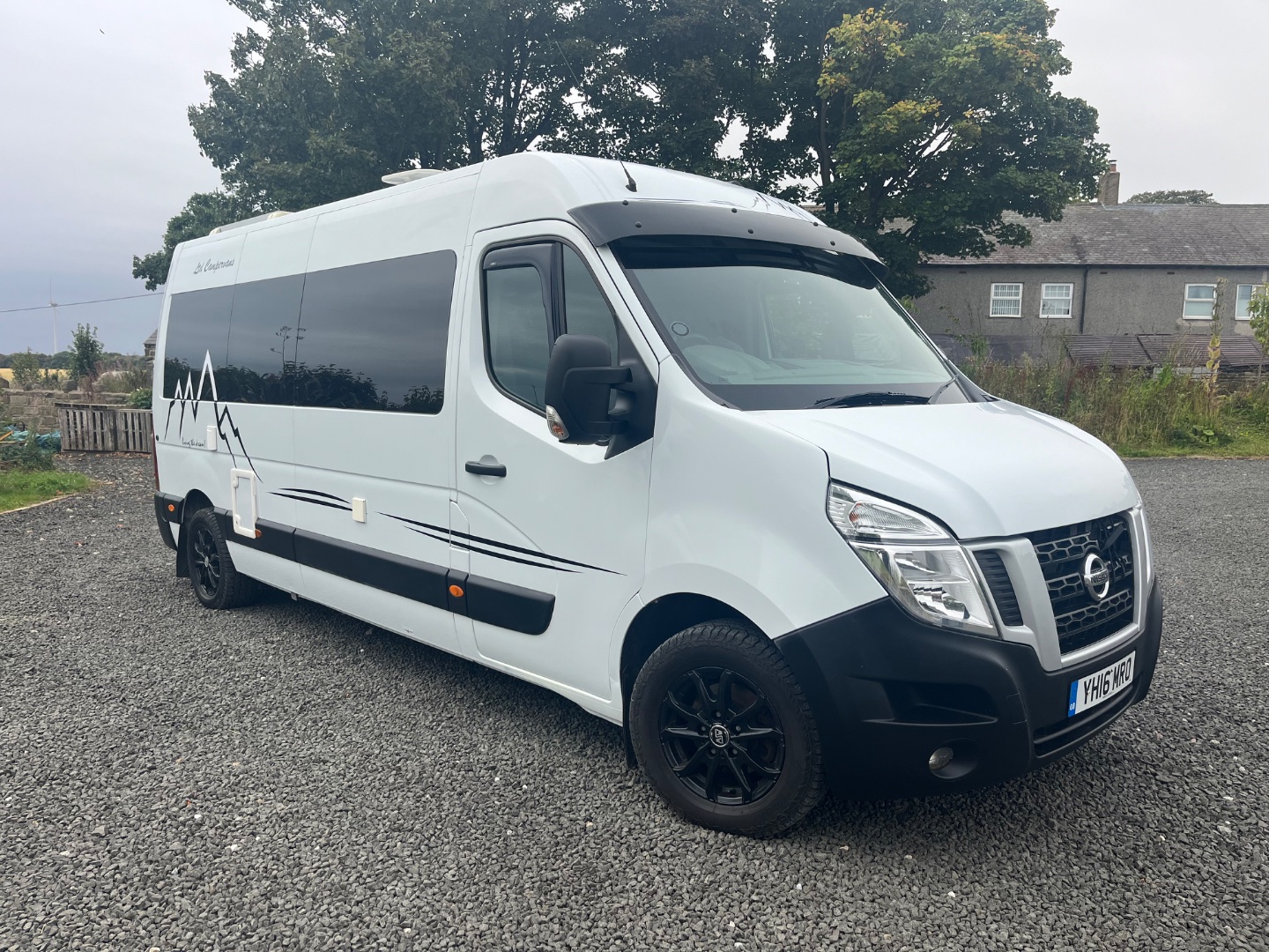 Living the Dream…… and This Eye Catching Campervan for Sale a Nissan NV 400 SE D side photo 1