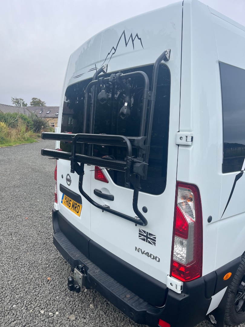Living the Dream…… and This Eye Catching Campervan for Sale a Nissan NV 400 SE D side photo 2