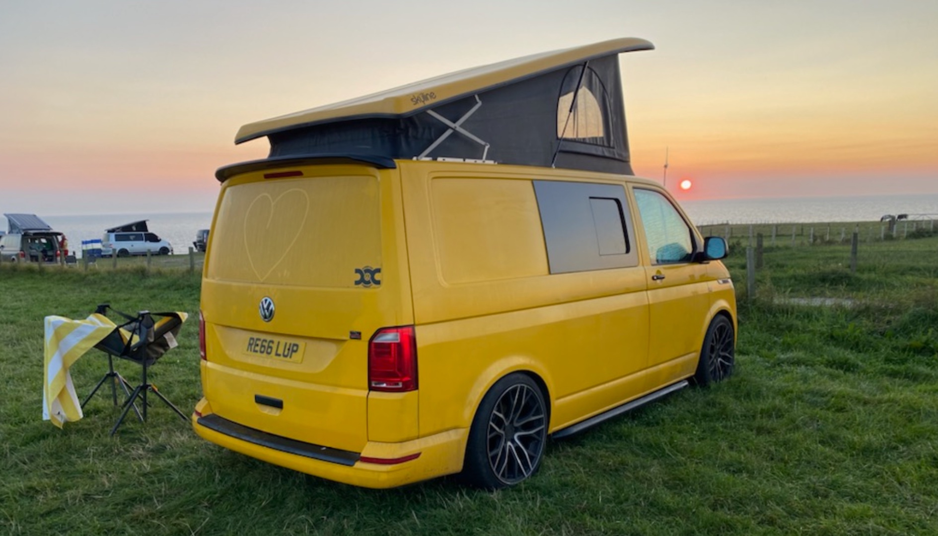 Ex AA VW Campervan Transporter T6 T32 – 2016 – 80k Miles – T6.1 Facelift side photo 4